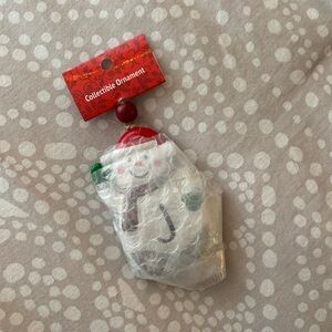 “J” Christmas Ornament